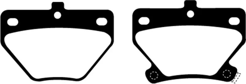 Ebc Ultimax2 Rear Brake Pads For 2002–2008 Pontiac Vibe 1.8L Gt 1