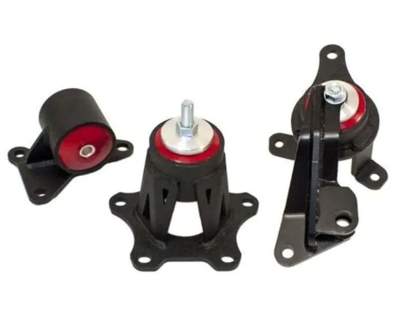 Innovative Motor Mounts For 1998–2002 Honda Accord F-Series – Black Steel Housing With 75A Polyurethane Bushings (Automatic Trans) 1
