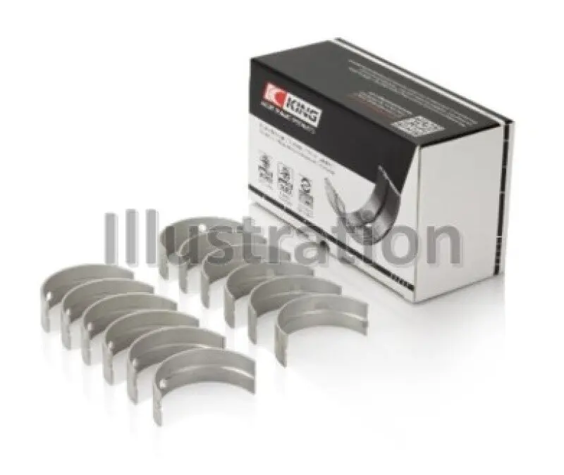 King Engine Bearings Main Bearing Set For Honda G25A1/G25A4 – Oversize +0.50Mm 1