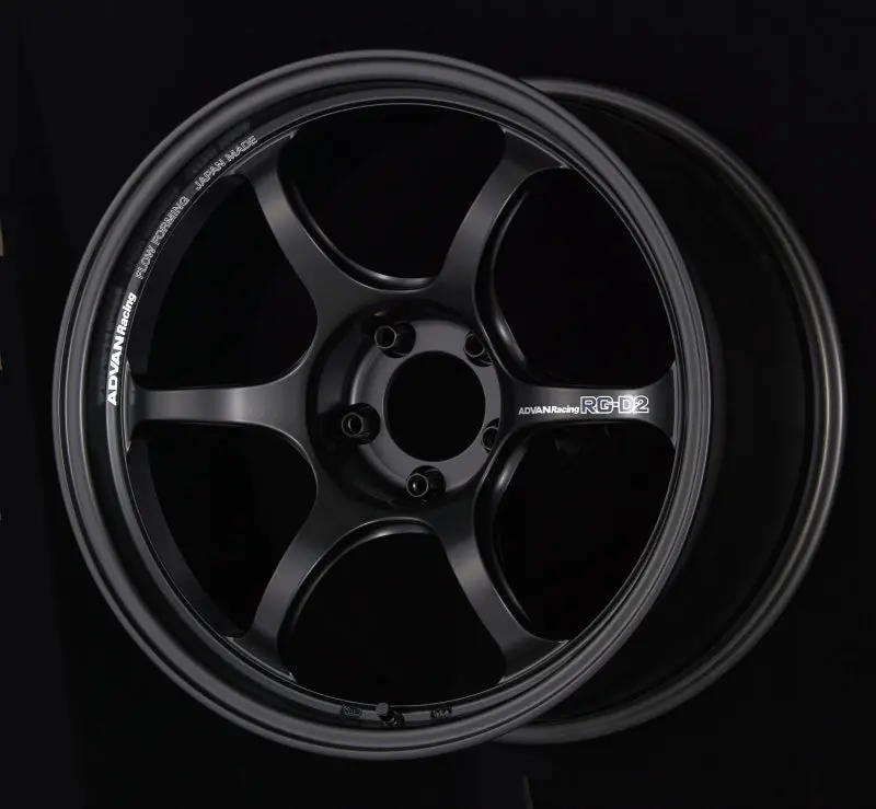Advan Rg-D2 Forged Wheel – 18X9.5", +22Mm Offset, 5X114.3, Semi-Gloss Black 1