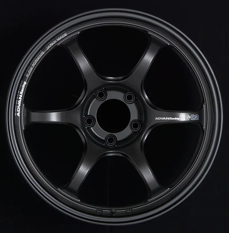 Advan Rg-D2 Forged Wheel – 18X9.5", +22Mm Offset, 5X114.3, Semi-Gloss Black 2