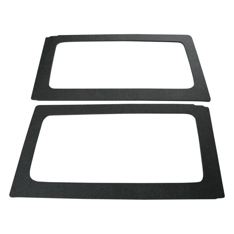 Dei Boom Mat Rear Side Window Trim Kit For 2011–2018 Jeep Wrangler Jk 2-Door – Black, 2-Piece 1