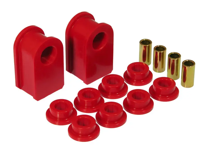 Prothane Red Polyurethane Suspension Bushings For Ford Trucks – 1" Id, Compatible With 3.5" Frame Rails 1