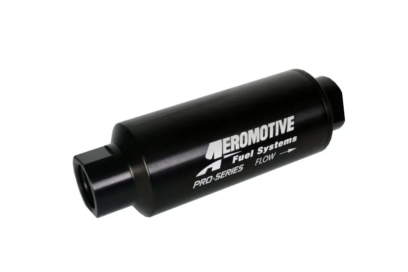 Aeromotive Pro-Series An-12 Inline Fuel Filter – 100-Micron Stainless Steel Element 1