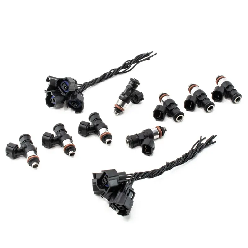 Deatschwerks High-Flow Fuel Injectors – 2200Cc Set Of 8 For 2000–2013 Gm Silverado/Sierra 4.8L/5.3L/6.0L/6.2L (Non-Flex Fuel) 1