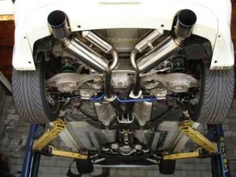 Hks G35 Titanium Catback Exhaust System For 2003–2007 Infiniti G35 (Dual Tip, Hi-Power) 1