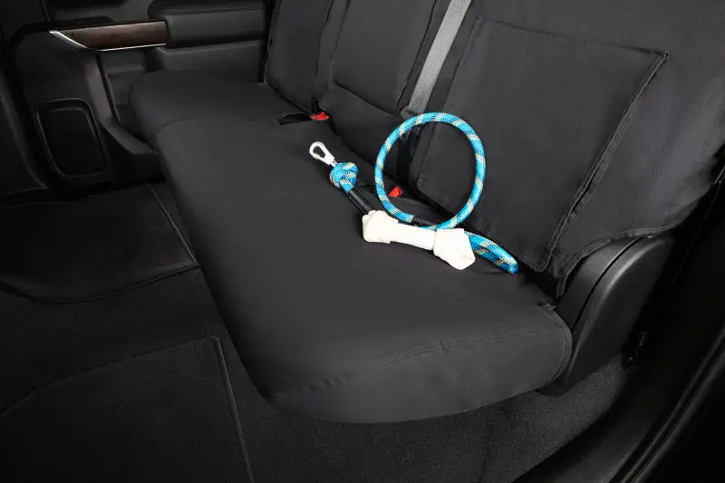 Covercraft Seatsaver Polycotton Seat Covers For 2019–2023 Dodge Ram 1500 – Second Row, Charcoal 1