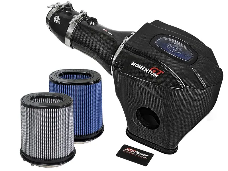 Afe Momentum Gt Black Series Cold Air Intake System For 2017 Dodge Challenger & Charger Srt Hellcat (6.2L Supercharged V8) 1