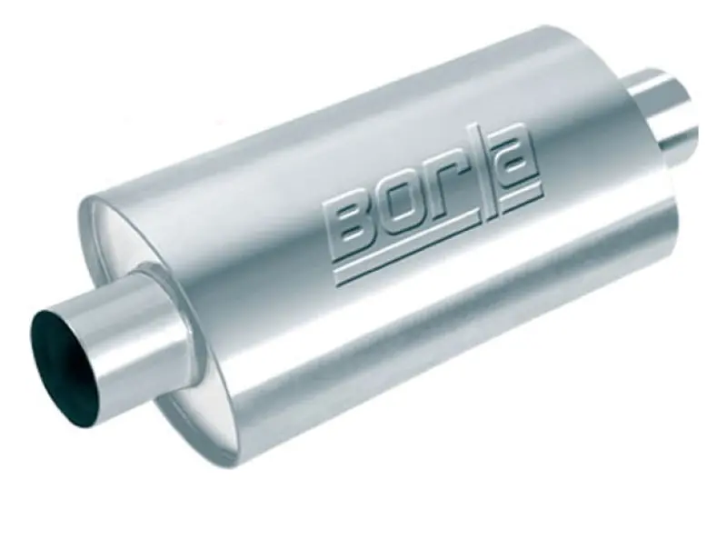 Borla Xr-1 Rotary-Engine Racing Muffler – 3-Inch Inlet, Oval Ctr-Ctr Design (16" × 4.25" × 7.88"), Multi-Core Construction 1