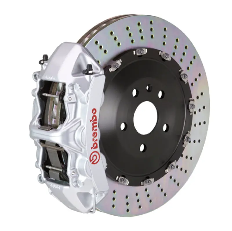 Brembo Gt Big Brake Kit For Bmw 528I & 528I Xdrive (2011–2016) – Front 6-Piston Calipers With Drilled 405X34Mm Rotors 1