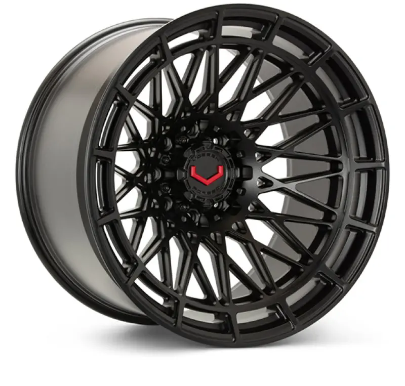 Vossen Lcx-03 22X12 - 6X135 - Et44 - Ultra Deep - 87.1 - Satin Black Wheel 1