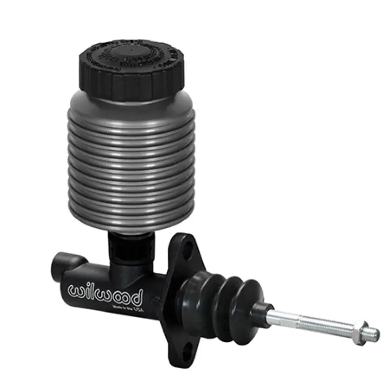 Wilwood Compact Remote Master Cylinder With Anodized Aluminum Reservoir – 0.75″ Bore, 1/8-27 Npt Ports 1