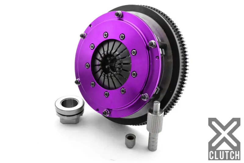 Xclutch Twin Ceramic Solid Disc Clutch Kit — 8" Diameter, Engineered For 2011 Bmw 1 Series M (N54 3.0L) 1