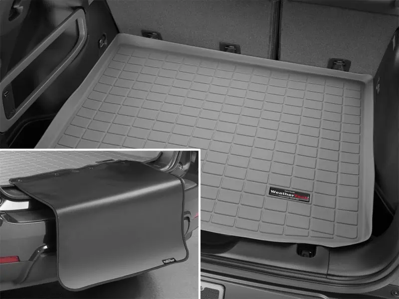 Weathertech Cargo Liner With Bumper Protector For 2014+ Jeep Cherokee – Gray 1