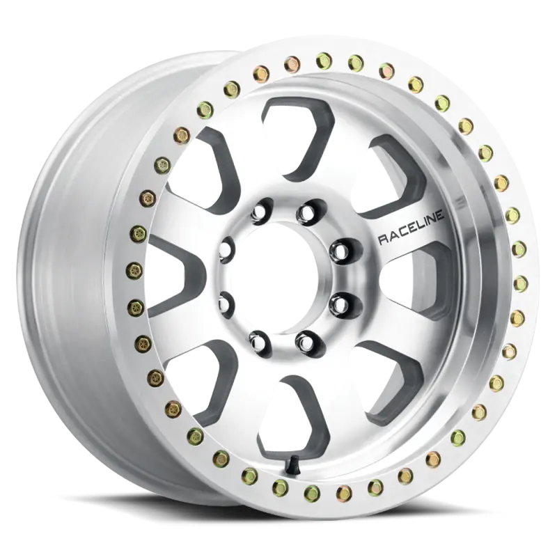 Raceline Rt260M Avenger Machined Beadlock Wheel: 20X10", 6X139.7, -12Mm Offset, 107.95Mm Bore 1