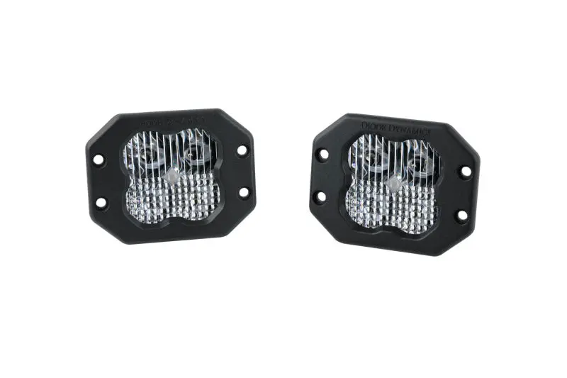 Diode Dynamics Ss3 Pro Rbl Led Light Bar – White Combo Flush Mount (Pair) 1