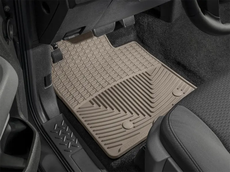Weathertech Rear Rubber Floor Liners For 2020+ Jeep Gladiator (Tan Color) 1