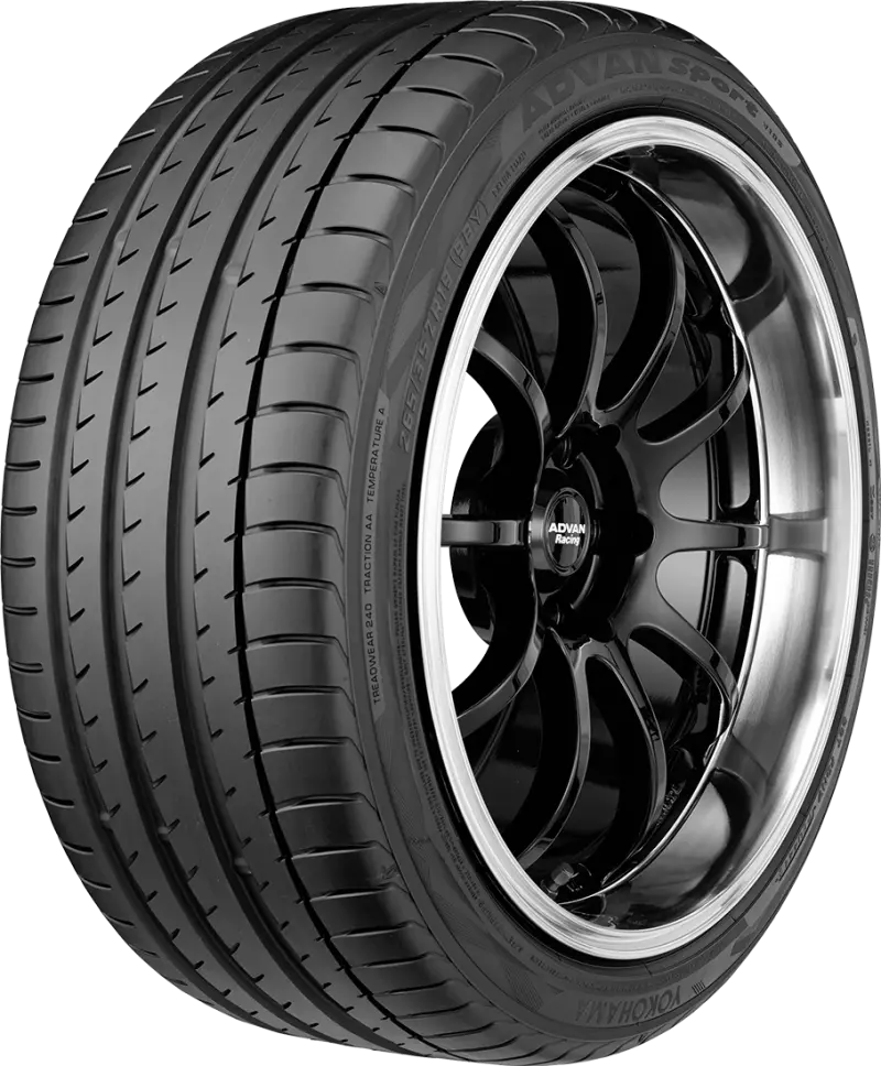 Yokohama Advan Sport V105G Ultra-High-Performance Tire – 245/35R19, 89W Load & Speed Rating 1