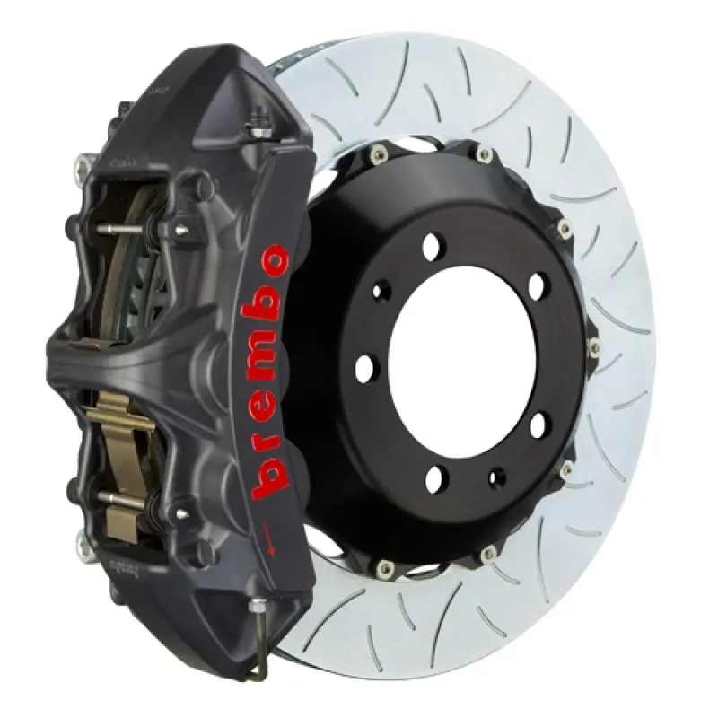 Brembo Gt Series Big Brake Kit For 2005–2009 Ferrari F430 (Excl. California Challenge): 6-Piston Front Calipers, 380X32Mm Slotted Two-Piece Rotors 1
