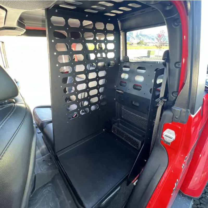 Rock Slide Engineering Rear Seat Cargo Rack For 2020–2023 Jeep Gladiator Jt 1