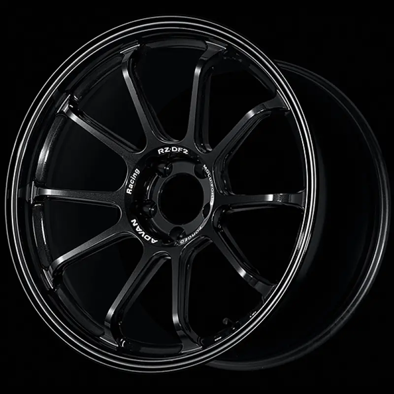 Advan Rz-Df2 20X9.0 / +38 Offset / 5-120 / 73Mm Bore / Racing Titanium Black 1