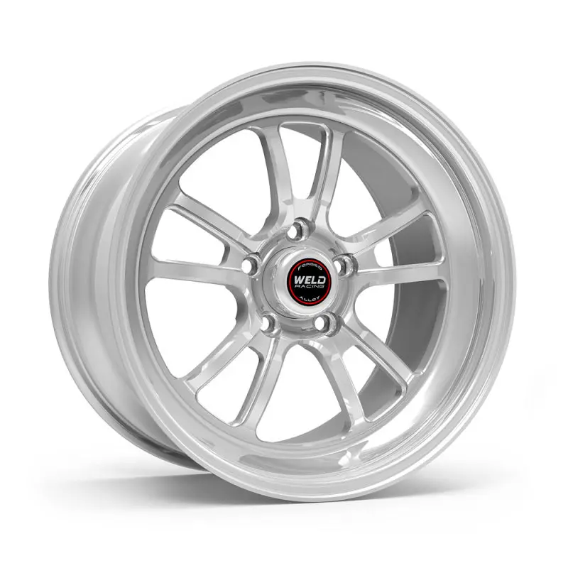 Weld Racing S70 Forged Aluminum Wheel – 20X8", 5X4.5" Bolt Pattern, 5.3" Backspace, Polished Finish (High Pad, Non-Beadlock) 1