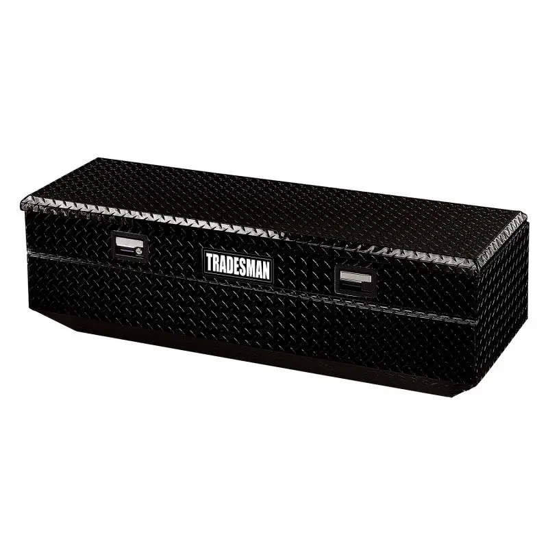 Tradesman Aluminum Flush Mount Truck Tool Box (48In.) - Black 1