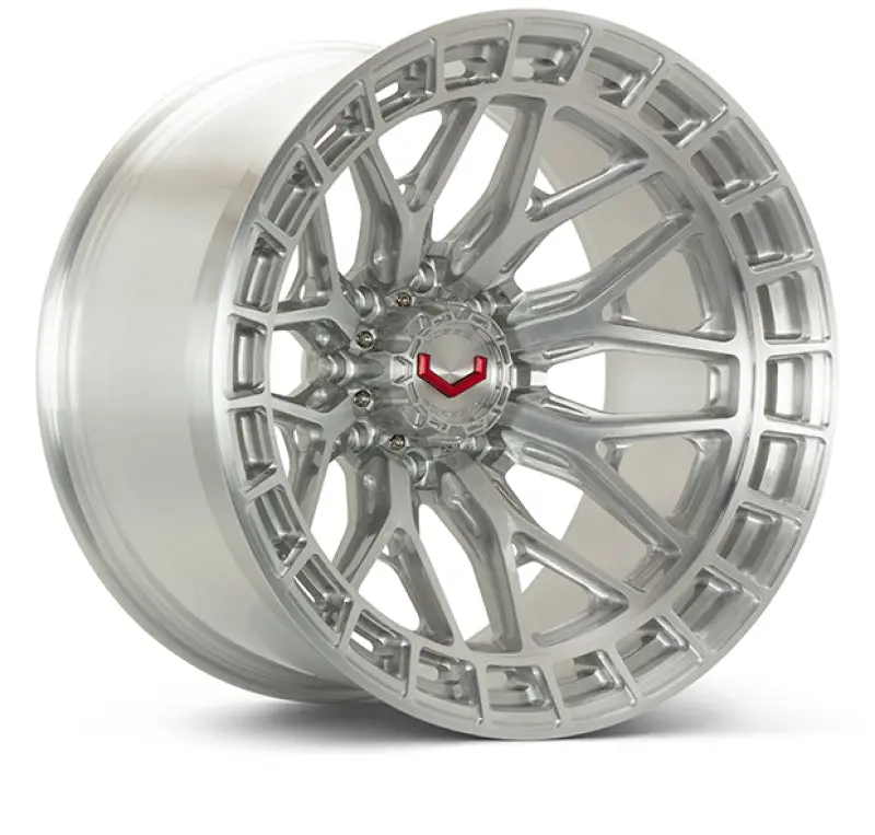 Vossen Lcx-02 20X9 Inch Deep Dish Wheel – 6X139.7 Bolt Pattern, Et18 Offset, 78.1Mm Center Bore, Brushed Gloss Clear Finish 1