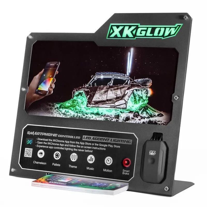 Xk Glow 2Nd-Generation Utv Metal Countertop Display Stand 1
