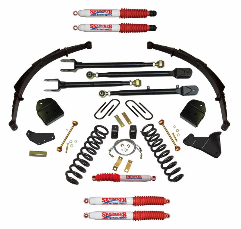 Skyjacker 4-Inch Lift System For 2008–2010 Ford F-350 Super Duty (Single Rear Wheel) 1