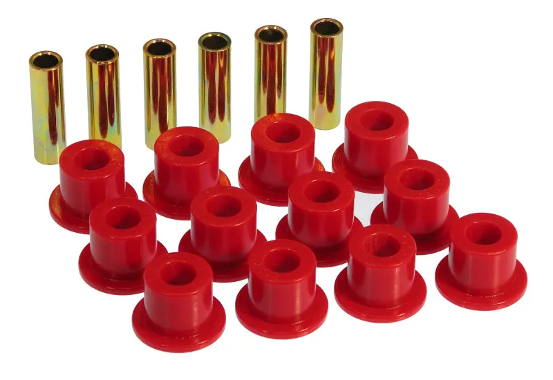 Prothane 72-81 International Scout Ii Spring & Shackle Bushings - Red 1