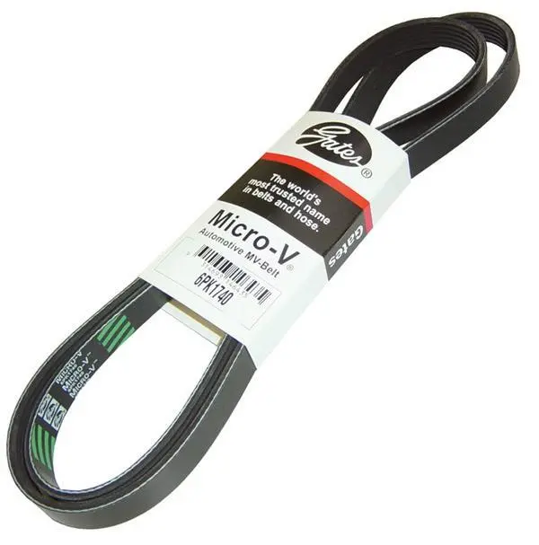 Gates Serpentine Belt For 2014–2022 Dodge Ram V6 3.0L Ecodiesel – Standard V-Ribbed Design 1