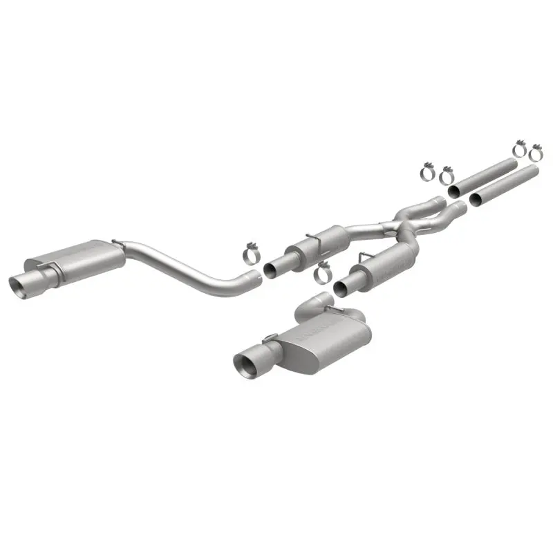 Magnaflow Stainless Steel Cat-Back Exhaust System For 2011–2012 Dodge Charger Srt-8 Hemi 1