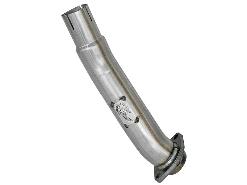 Afe Twisted Steel 2-Inch Stainless Steel Loop Delete Downpipe For 2018+ Jeep Wrangler Jl 3.6L V6 1