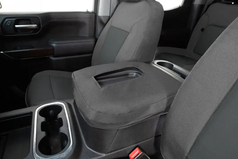 Covercraft Endura Precisionfit Seat Covers For 2020–2024 Subaru Outback – Front Row, Silver/Charcoal 1