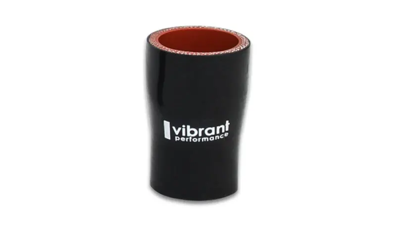 Vibrant 4-Ply Aramid Reducer Coupling – 1.5" Inlet × 1" Outlet × 3" Length, Black 1