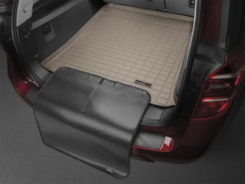Weathertech Cargo Liner With Bumper Protector For 2021+ Hyundai Santa Fe – Tan 1