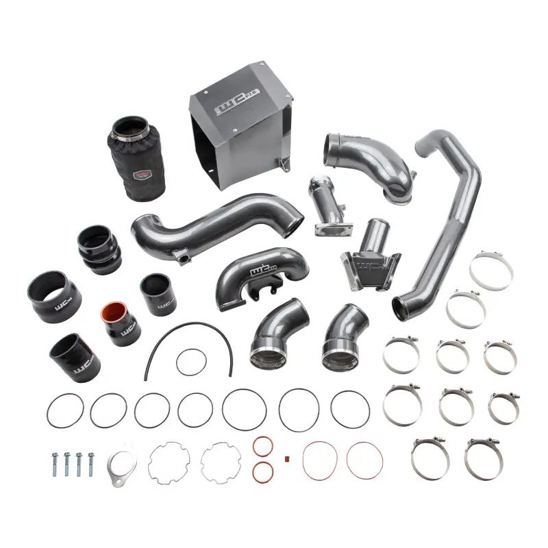 Wehrli 06-07 Chevrolet Duramax 6.6L Lbz Stage 2 High Flow Intake Bundle Kit - Bengal Blue 2